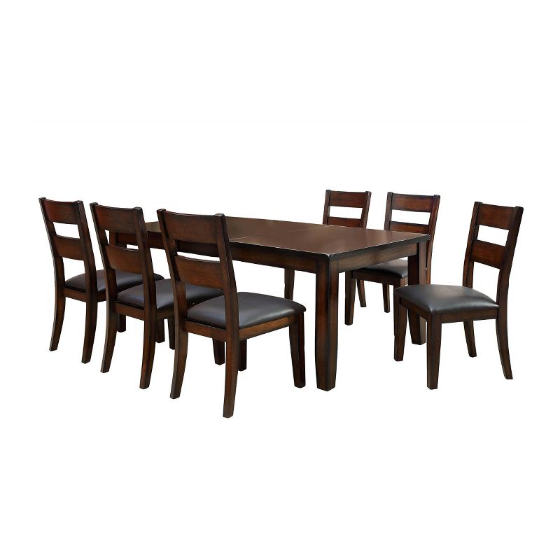 Breighton&#160;Extendable Dining Table Dark Red - HOMES: Inside + Out, 3 of 5
