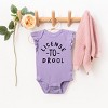 The Juniper Shop License To Drool Flutter Sleeve Bodysuit - 18M - Lavender - 3 of 4