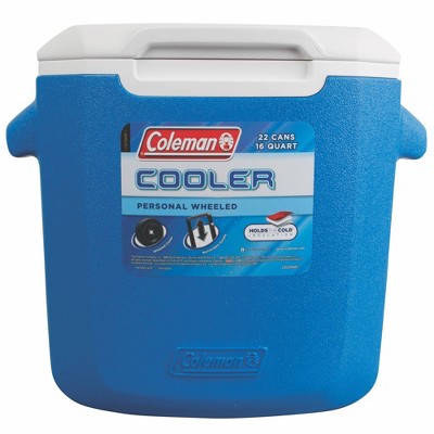 coleman rolling cooler