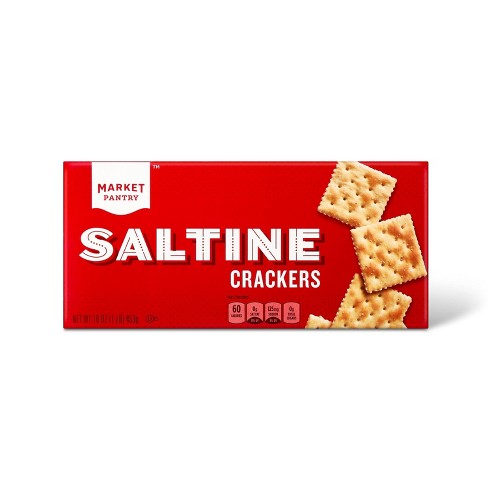 Saltine Crackers - 16oz - Market Pantry™ - image 1 of 3