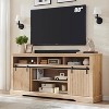 Sincido 70" TV Stand for 80 Inch TVs with Sliding Door & Adjustable Shelf for Living Room - 2 of 4