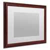 Trademark Fine Art 16"x20" Heavy Duty Wood Frame with White Mat - 2 of 3
