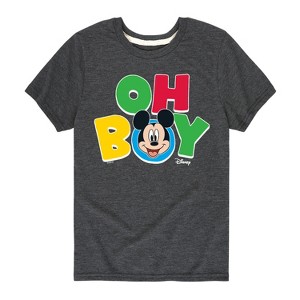 Boys' - Disney - Oh Boy Short Sleeve Graphic T-Shirt - 1 of 4