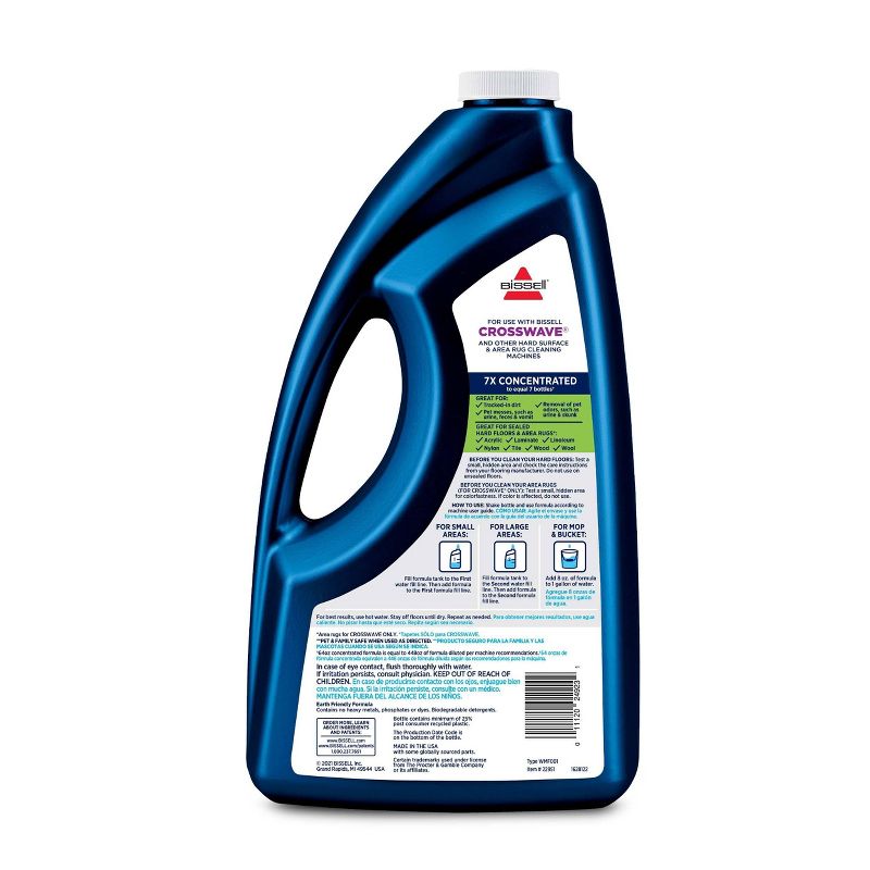 BISSELL 64oz. CrossWave & SpinWave Multi-Surface Pet Floor Cleaning Formula - 22951, 3 of 4