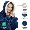 Bedsure-Wearable Blanket Warm & Soft Fleece Blanket - 2 of 4