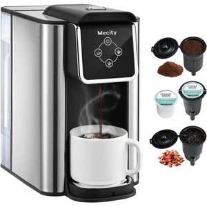 Mecity 3-in-1 Coffee Maker - K-Cup Compatible, 6/8/10oz, 50oz Removable Reservoir - 1 of 3