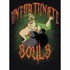 Juniors Womens The Little Mermaid Villains Ursula Unfortunate Souls MottoCrop T-Shirt - 2 of 4