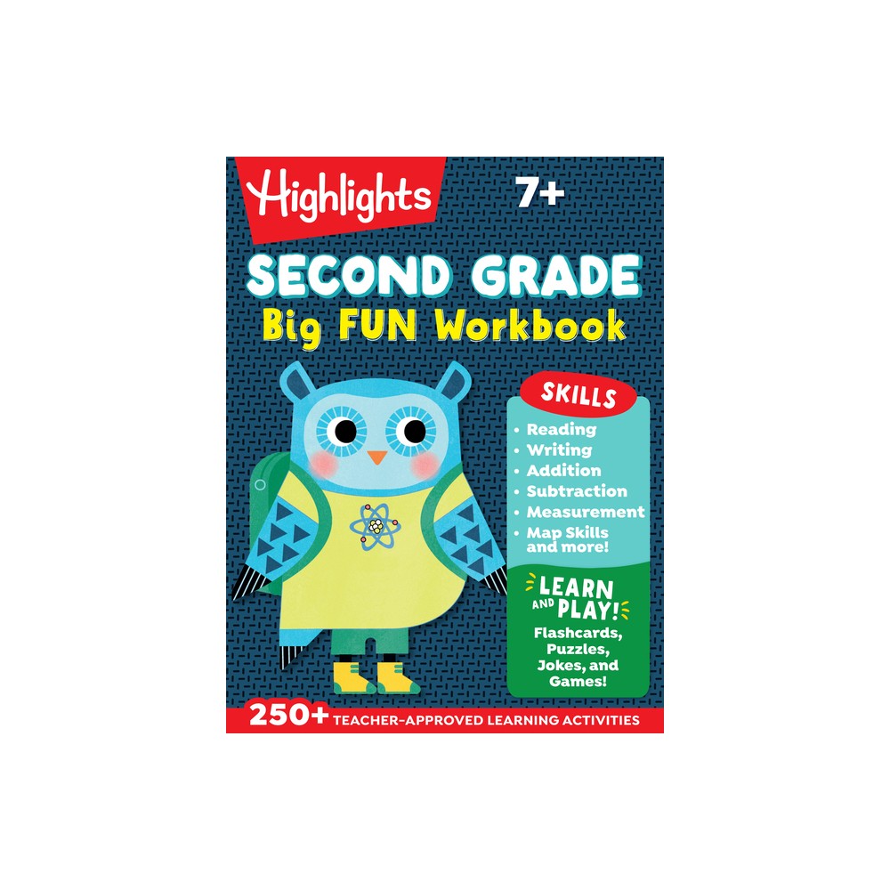 Second Grade Big Fun Workbook - (Highlights Big Fun Workbooks) (Paperback)