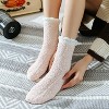 FURNIinspire 7 Pairs Socks Warm Cozy Gifts for Women Fluffy Fuzzy Sock Plush Sleeping Slipper Socks Soft Warm Fabric, Multicolored, 10.92"*2.93"*4.68" - 2 of 4