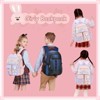 Generic Bunny Girls Backpack for School Kawaii Kids Book bags Cute Sequin School Bag for Girls - 2 of 4