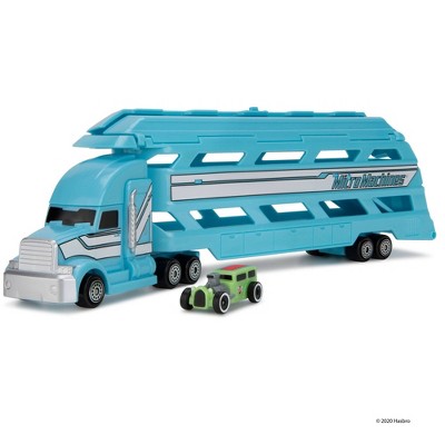 Micromachines Mini Vehicle Hauler - Blue