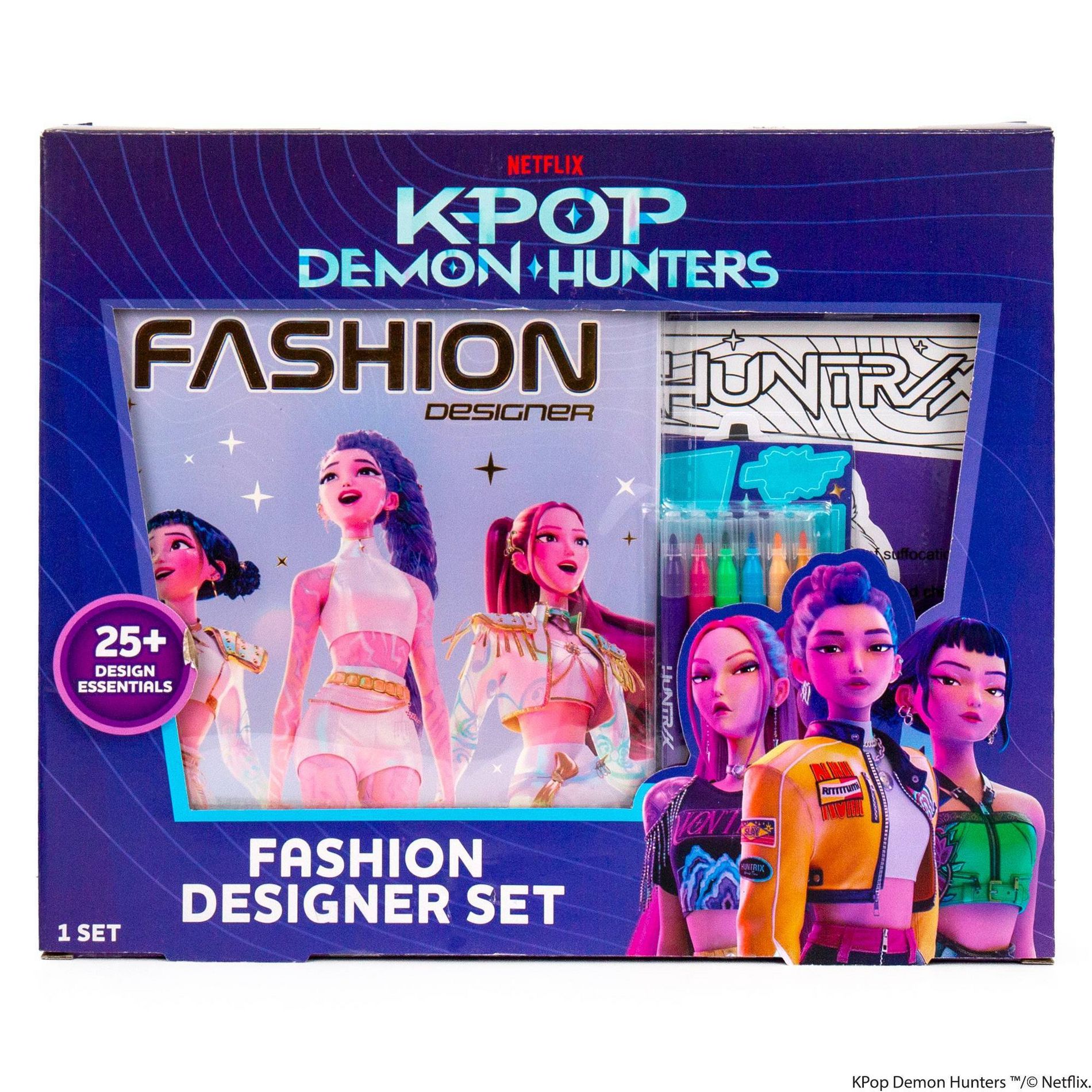 KPOP Demon Hunters Fashion Designer Set Activity Kit