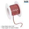 Unique Bargains DIY Bag Clothing Decoration Crystal Rhinestone Sew on Close Claw Chain Trim - 2 of 4