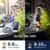 GIGALUMI Solar Watering Elephant Statue for Gift, Outdoor Garden Decor for Patio, Yard and Lawn, Constant Lights for Mom, Grandma & Wife - 3 of 4