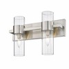 Lawson 2-Bulb Dimmable Vanity Light - Modern Steel Fixture for Bathroom, 17" Wide - 3 of 4