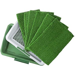 PETMAKER Puppy Potty Trainer with 5 Replacement Turf Pads - Artificial Grass Mat Tray for Indoor Toilet Training and Housebreaking - 1 of 1