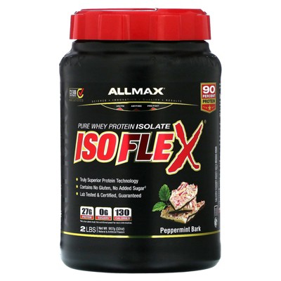 ALLMAX ISOFLEX®, Pure Whey Protein Isolate, Peppermint Bark, 2 lbs (907 g)