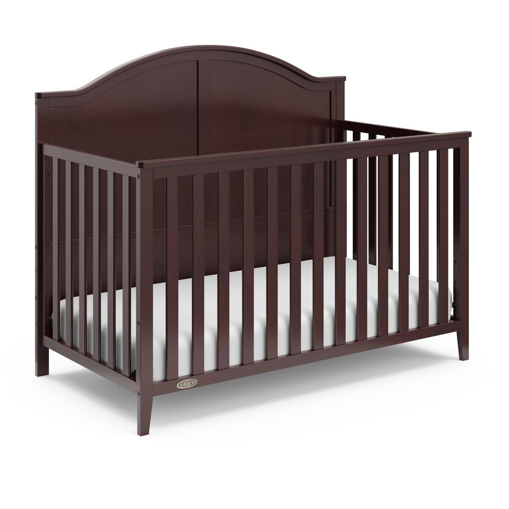 Photos - Cot Graco Wilfred 5-in-1 Convertible Crib - Espresso 