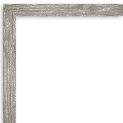 Dove Greywash Rustic Wood Framed Corkboard, 28x20