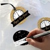 Big Dot of Happiness New Year’s Eve - Gold - New Years Eve Party Clear Goodie Favor Bags - Treat Bags With Tags - Set of 12 - 3 of 4