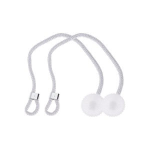 Unique Bargains Ferris Wheel Retractable Buckle Rope Curtain Tie Polyester Plastic 2 Pcs - 1 of 4