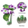 Unique Bargains Fish Tank Aquarium Decorations Plants Mini Aquarium Decorations Plastic Plants 10.24" 1pcs - 3 of 4