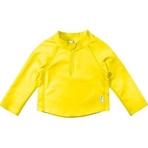 Green Sprouts Baby/Toddler Long Sleeve Zip Rashguard Shirt - 1 of 4