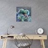 iCanvas Abstract Hydrangea Dark by Danhui Nai Canvas Print Wall Art - 3 of 3