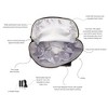 Luli Bebe Petit Monaco Diaper Bag Backpack, Made from Luxury Materials with Stylish Exterior, Spacious Interior for all Baby Products - 4 of 4