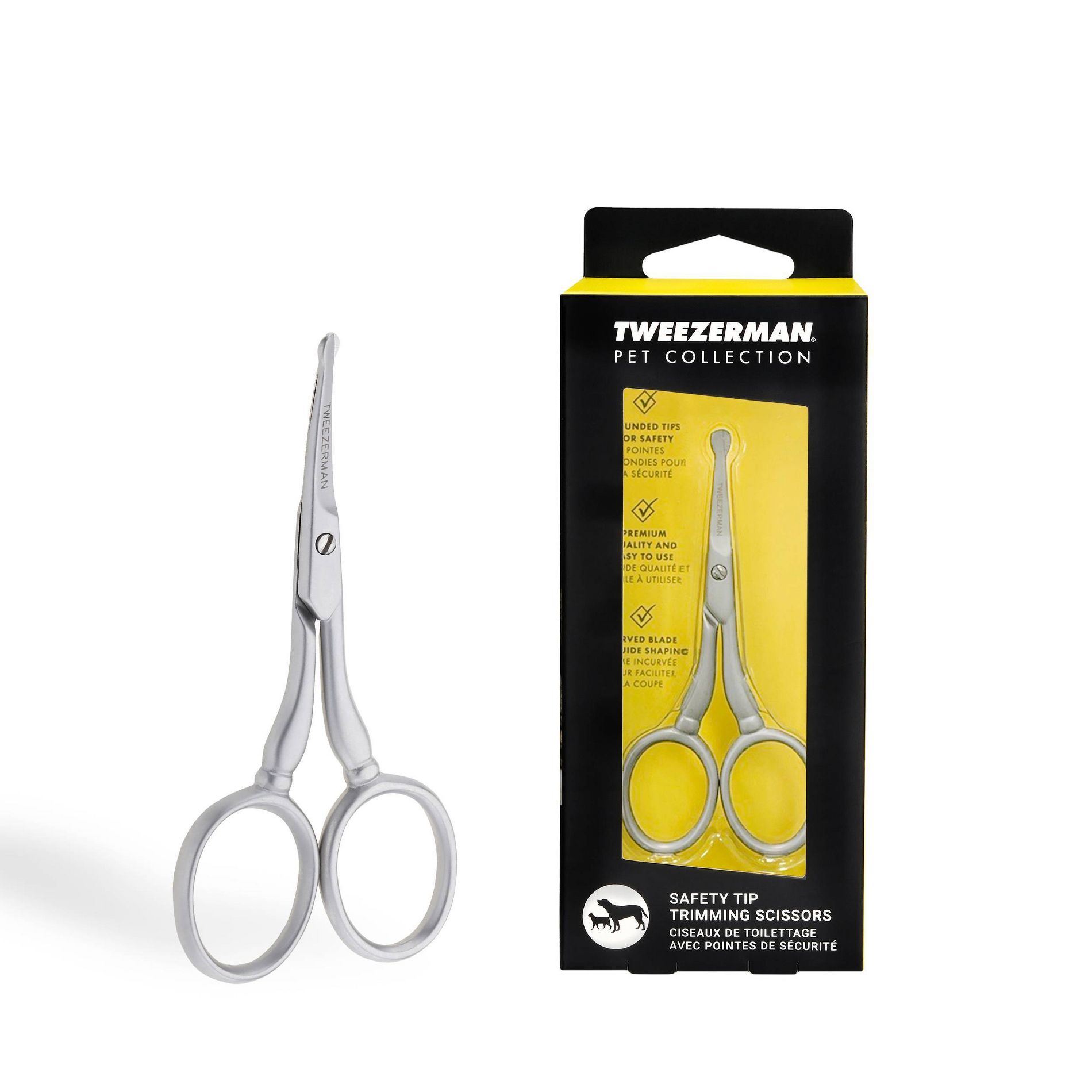 Tweezerman Safety Tip Pet Trimming Shears