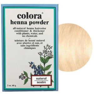 Colora Henna Powder Hair Color - Natural (2oz) - Natural Organic Hair Color - 1 of 4