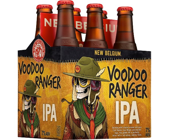 New Belgium Voodoo Ranger IPA - 6pk / 12 fl oz Bottles