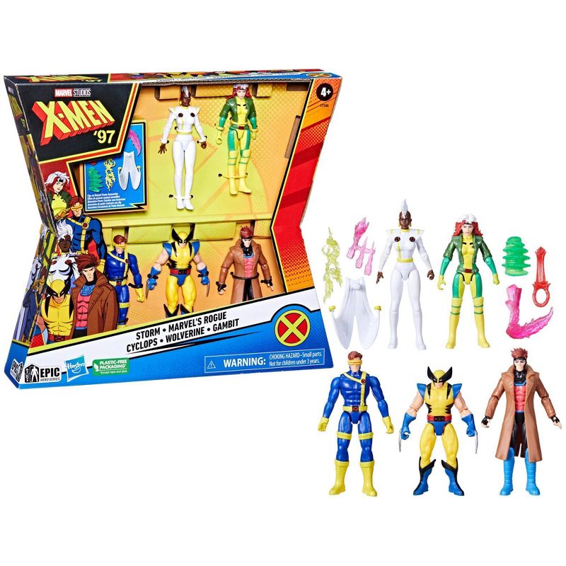 X-Men &#39;97 Epic Hero Action Figure Set - 5pk (Target Exclusive), 4 of 10
