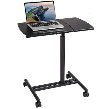 BIRDROCK HOME Adjustable Mobile Laptop Stand - Black
