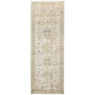 Aura Modern Persian Gold/Ivory Area Rug