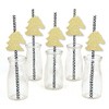 Big Dot of Happiness Gold Glitter Horse Party Straws - No-Mess Real Glitter Cut-Outs & Decor Kentucky Horse Derby Race Party Paper Straws - Set of 24 - 2 of 4