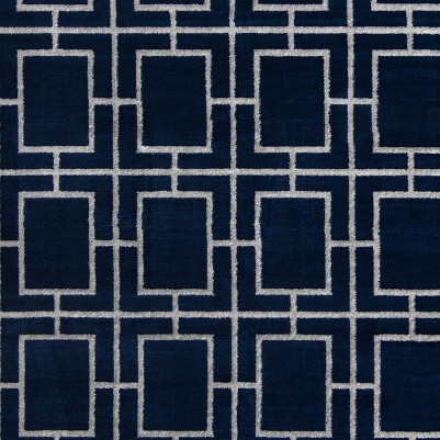 navy blue silver