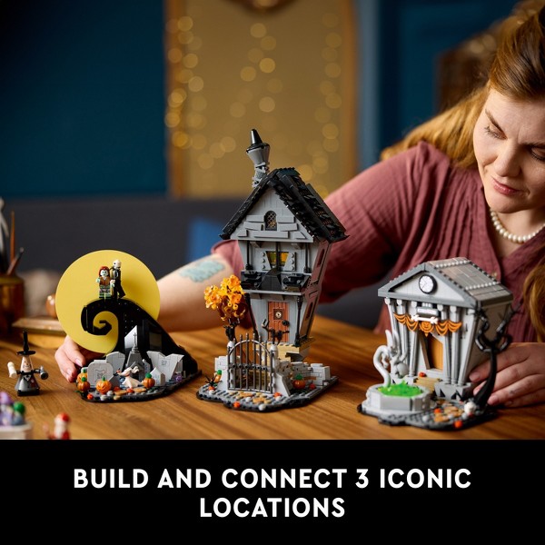 LEGO Ideas El Extraño Mundo de Jack: Set de Construcción y Decoración para Fans 21351 3