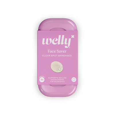 Welly Face Saver Clear Spot Bandages - 36ct