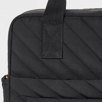Рюкзаки Universal Thread Square Backpack - Universal Thread™ Black: Recycled Nylon, Fits 14" Laptop, College, Double Handle, 33.5" Strap Length — фото 5