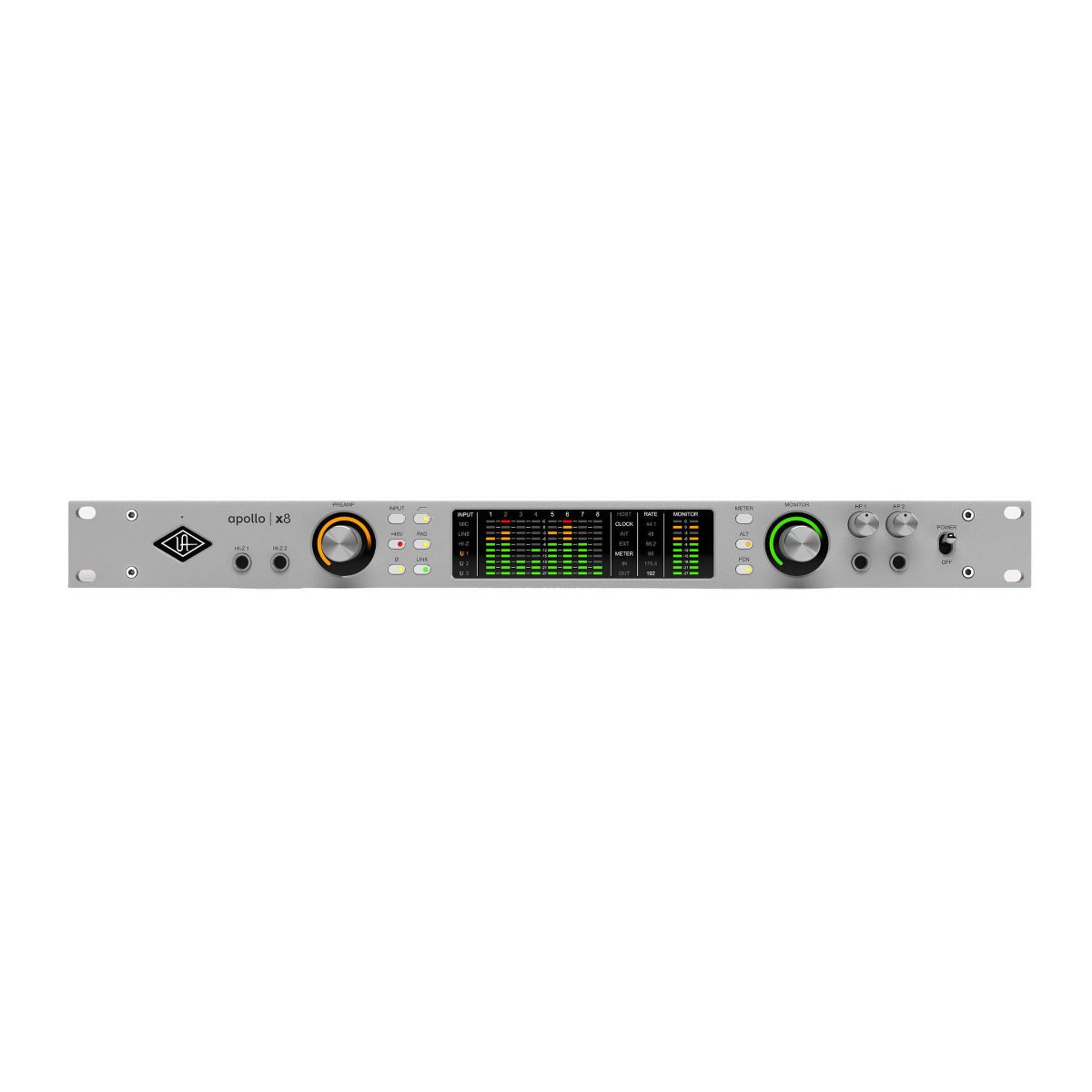 Universal Audio Apollo x8 Gen 2 Thunderbolt 3 Audio Interface with Essentials - thumbnail 3