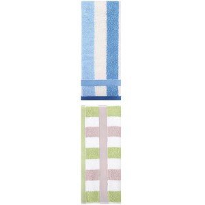 REGALWOVEN 2 Pack Cotton Soft Absorbent Striped Hand Towels for Bathroom 13" x 29" - 1 of 4