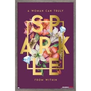 Trends International Netflix Bridgerton: Season 2 - Sparkle Framed Wall Poster Prints - 1 of 4