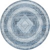 Unique Loom Kamala Washable Collection Area Rug - Medaillon - 2 of 4