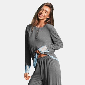 Women's Cozy Lace Loungewear Set for Effortless Style - Cupshe - 1 of 4