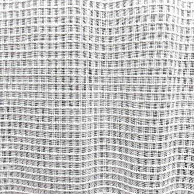 Versailles Waffle Fabric Blackout Energy Efficient Privacy Curtain Panel for Windows 48" x 72" White