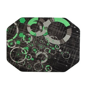 Anji Mountain 36"x48" Refracted Gaming Rug'D Chair Floor Mat - 1 of 4