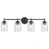 Kichler Lighting Winslow 4 - Light Vanity in  Black - 3 of 4