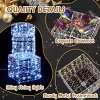 Syemin Decorative Holiday Scene Props Iridescent Gift Boxes Set of 3 Christmas Outdoor Indoor Decor Holiday Displays, White, 7.5"*7.5"*7.5" - 2 of 4