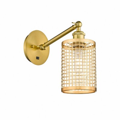 Innovations Lighting Nestbrook 1 - Light Sconce in  Satin Gold